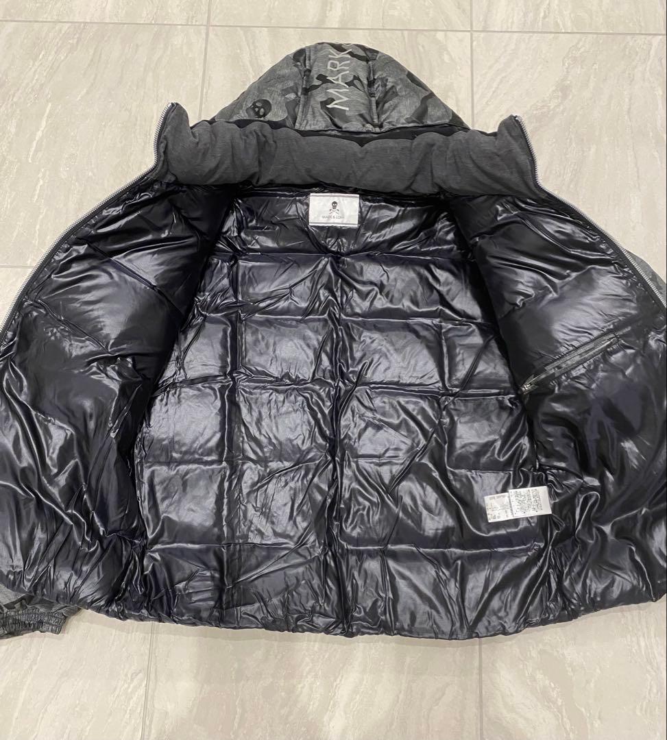 MARK&LONA カモフラージュダウンジャケット メンズ M