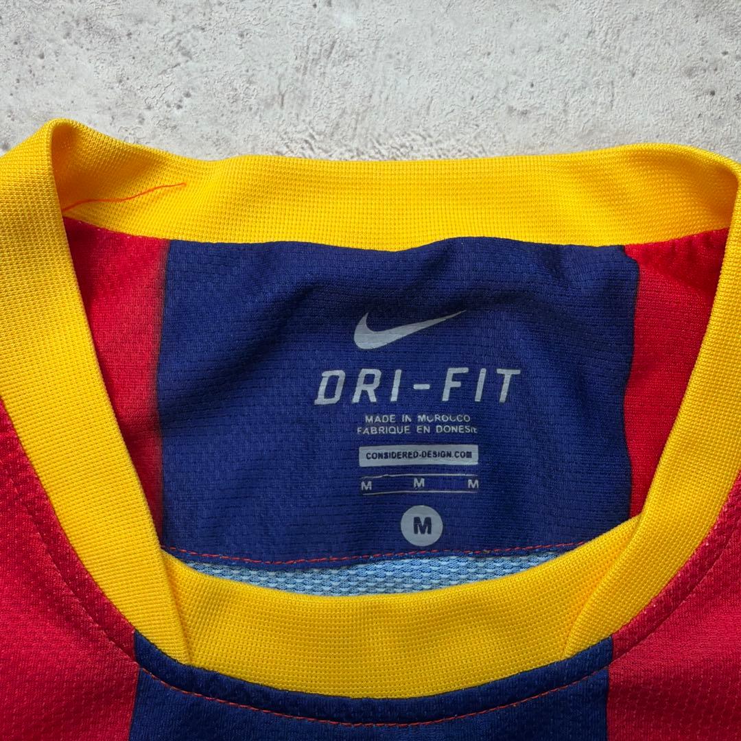 10/11 FCバルセロナ 長袖 ユニフォーム 6番 シャビ サイズM