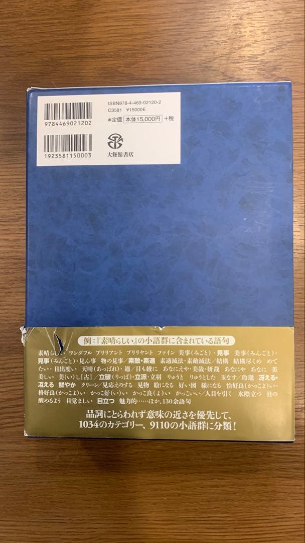 【最終値下げ】類語検索辞典　日本語 シソーラス 第2版　2016年発行
