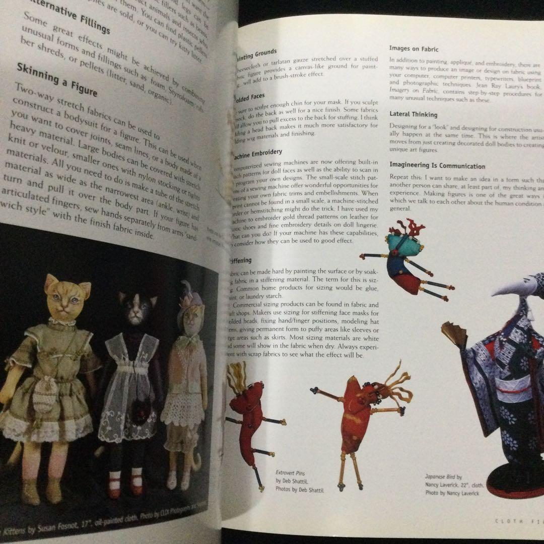 人形　Doll 洋書　製作 ドール　創作　衣装　Design デザイン　ドレス
