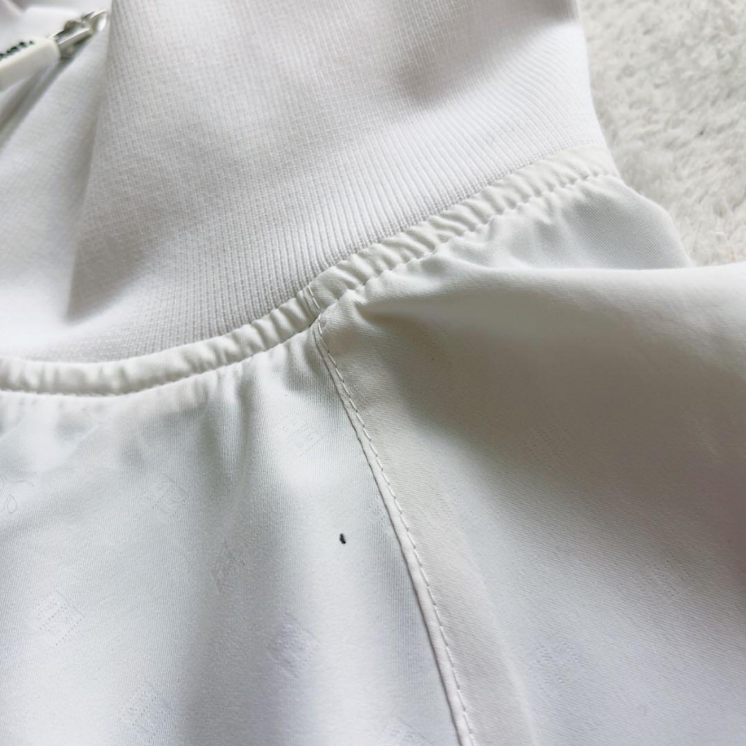 パーリーゲイツ　近年　サイズ７　蓄熱裏地　ジャケット　スニード ３L　ホワイト