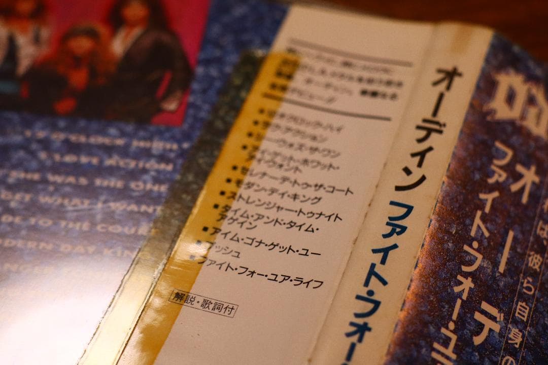 オーディン　/　ファイト・フォー・ユア・ライフ　（日本盤）