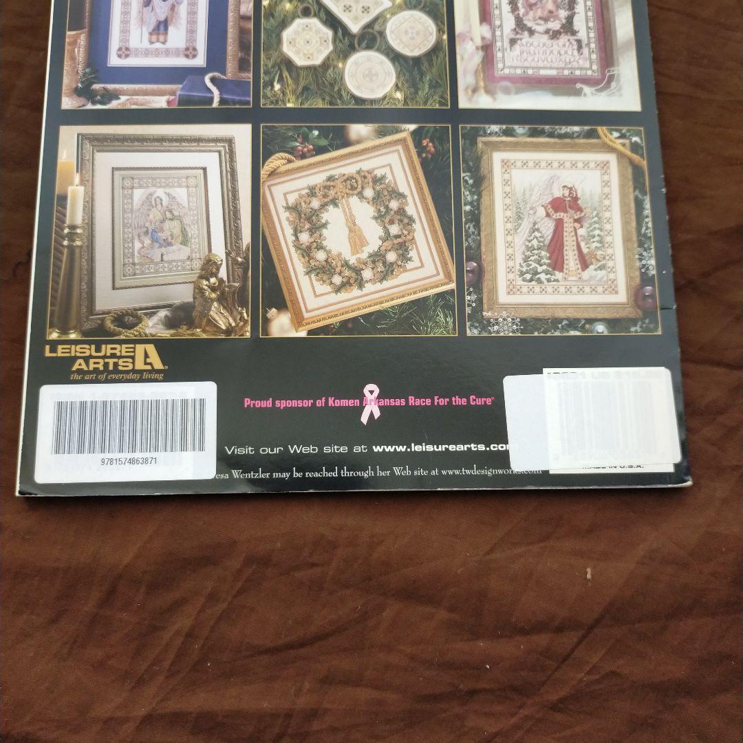 クロスステッチ　絶版洋書　テレサ・ウェンツェラー　クリスマス