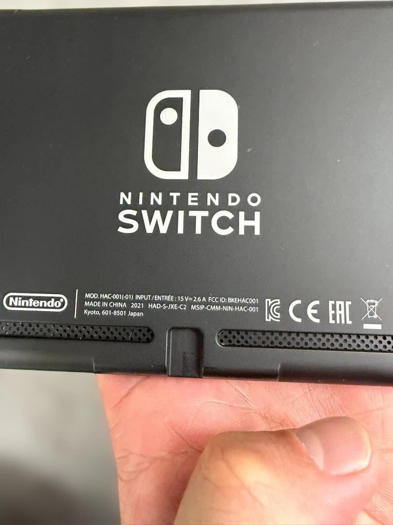 Nintendo Switch 本体 グレー ドック ACアダプター付き