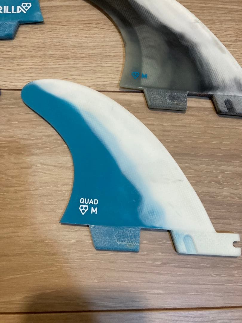 FCS２GORILLA ゴリラフィン　5フィン　ショートボード　サーフボード