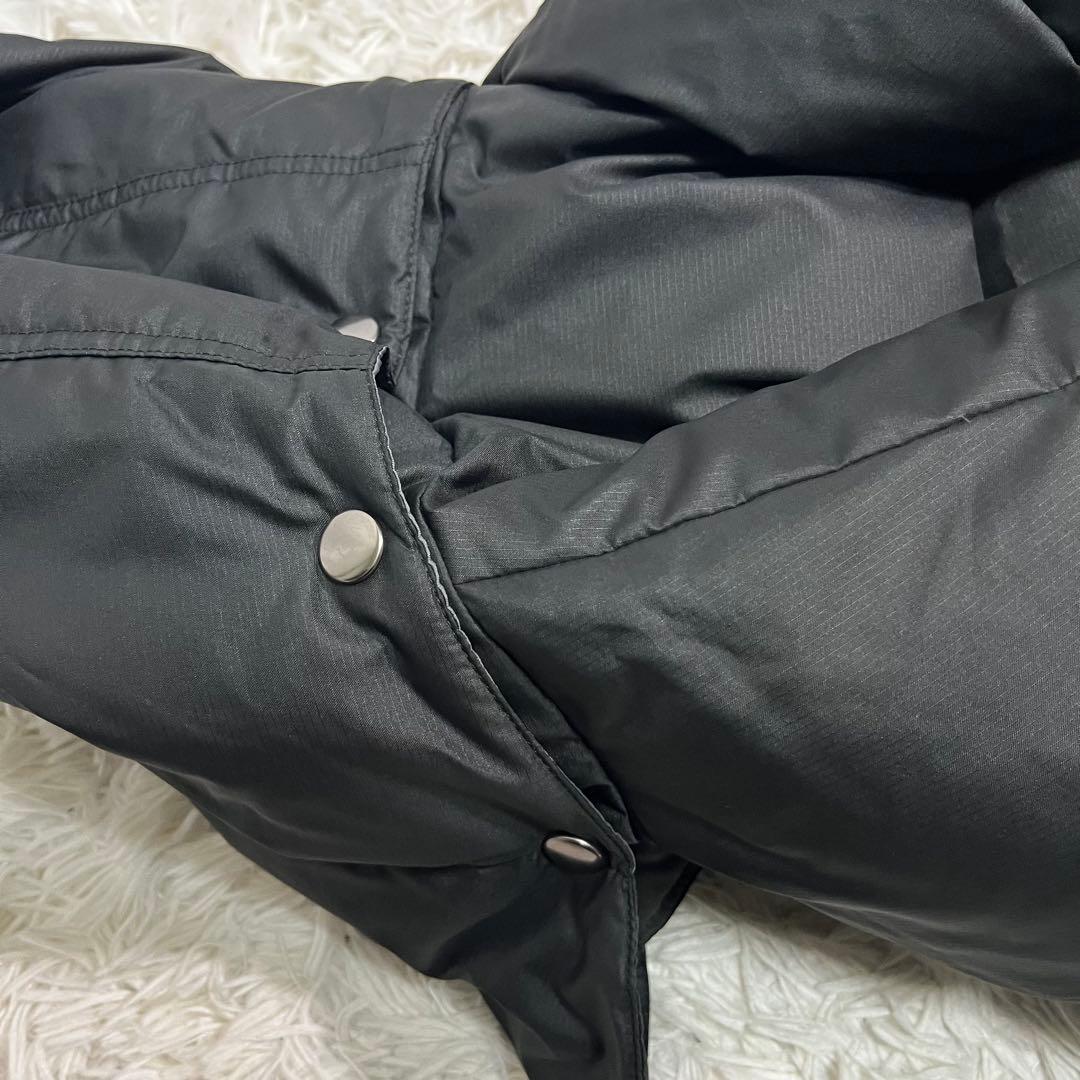 unbro アンブロ　ベンチコート　サッカー　ダウン　フード　M ブラック　黒