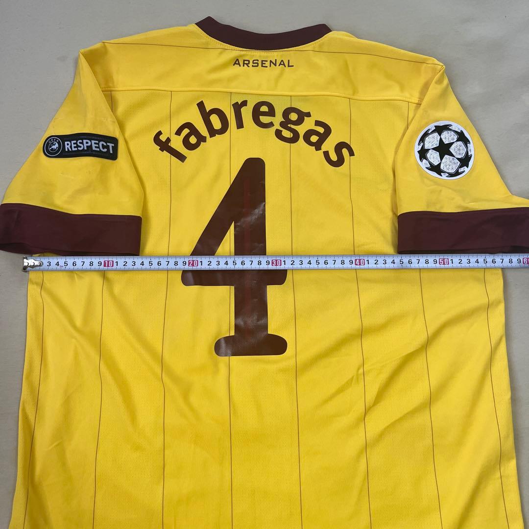 アーセナル 10-11 アウェイユニフォーム セスク・ファブレガス #4