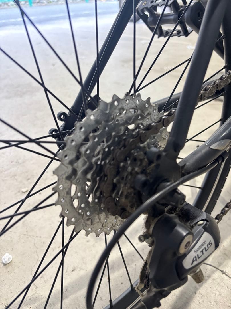 tokyobike東京バイクマッドブラック室内保管東京近郊個人配送フロントパンク