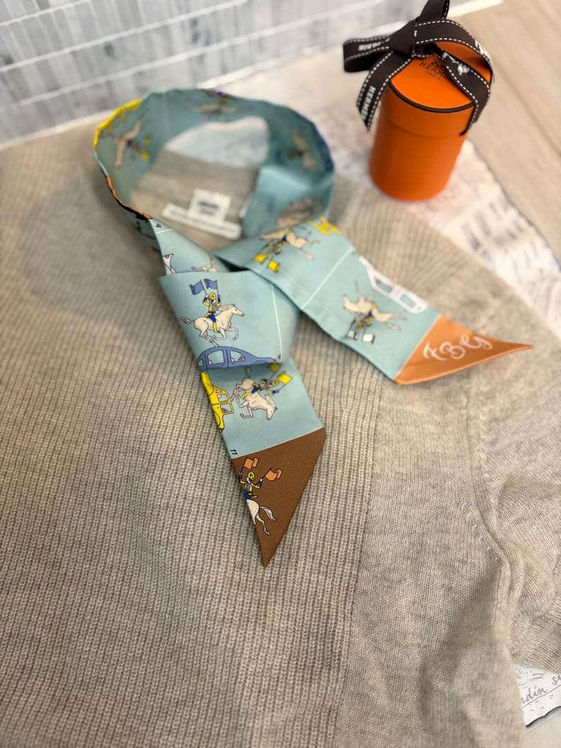 新品未使用　エルメス　ツイリー　パラード　24AW 付属品完備　定価以下