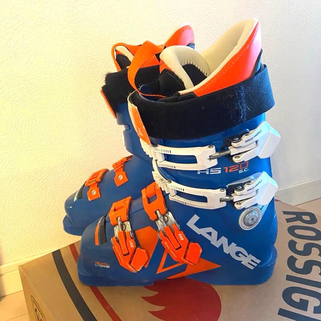 希少サイズ インナー未使用 LANGE ラング RS 120 SC スキーブーツ