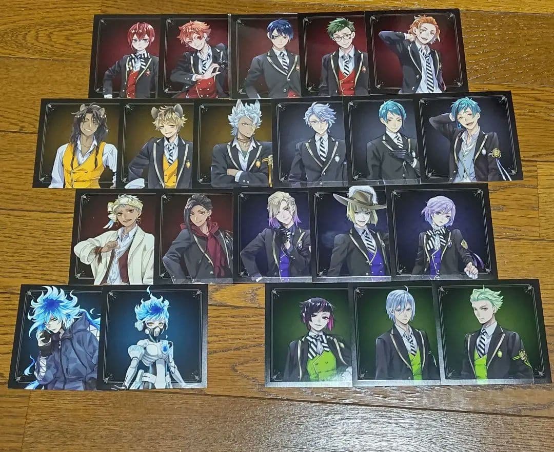 ツイステ ましコレ フルコンプ−1 式典服 制服 寮服 実験着 運動着 115枚