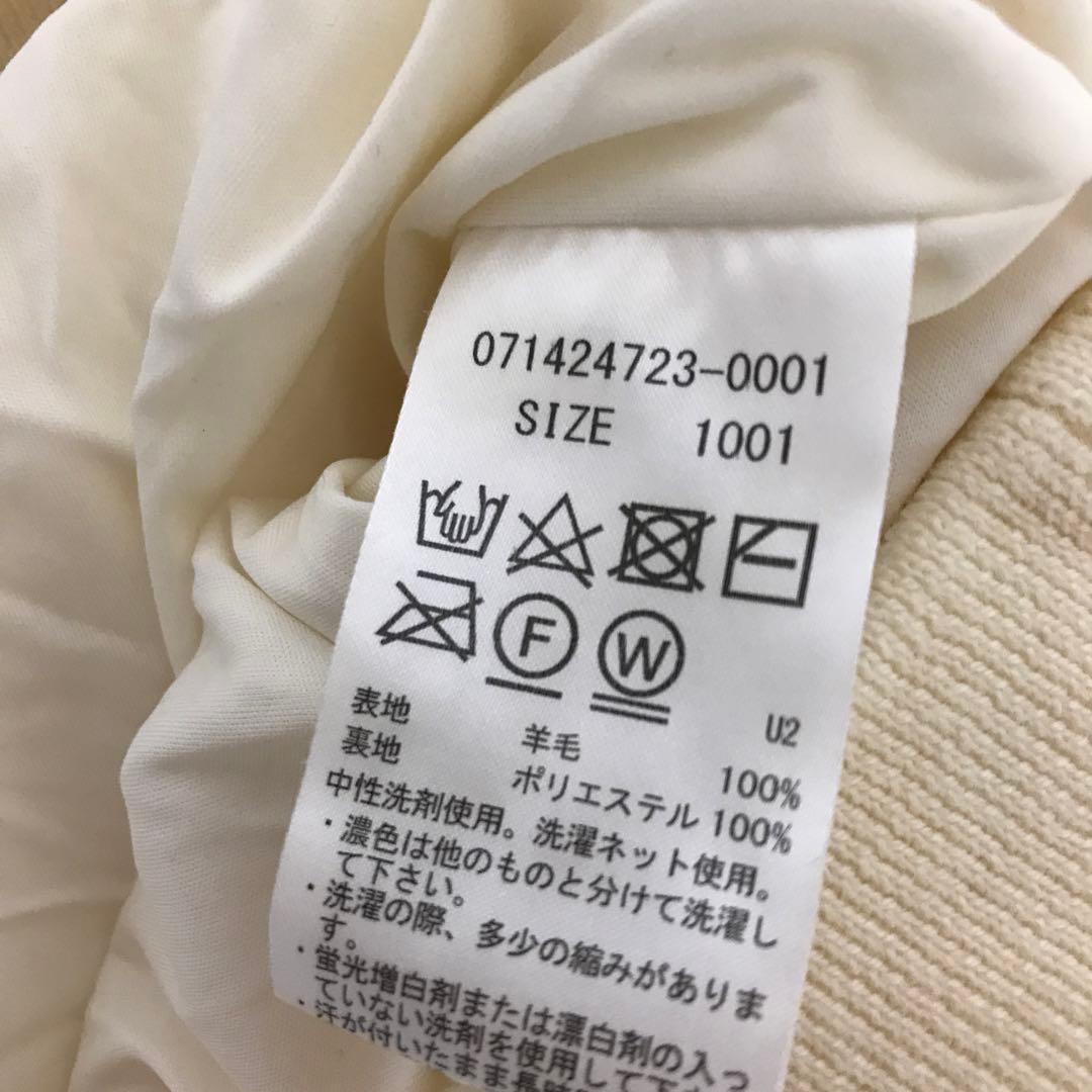 ZOY ゾーイ　CASHWOOL SWE プルオーバー 防風裏地付 ホワイト