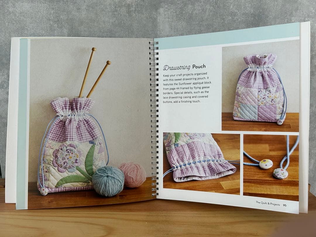 松山敦子　the Vintage Flower Sampler Quilt