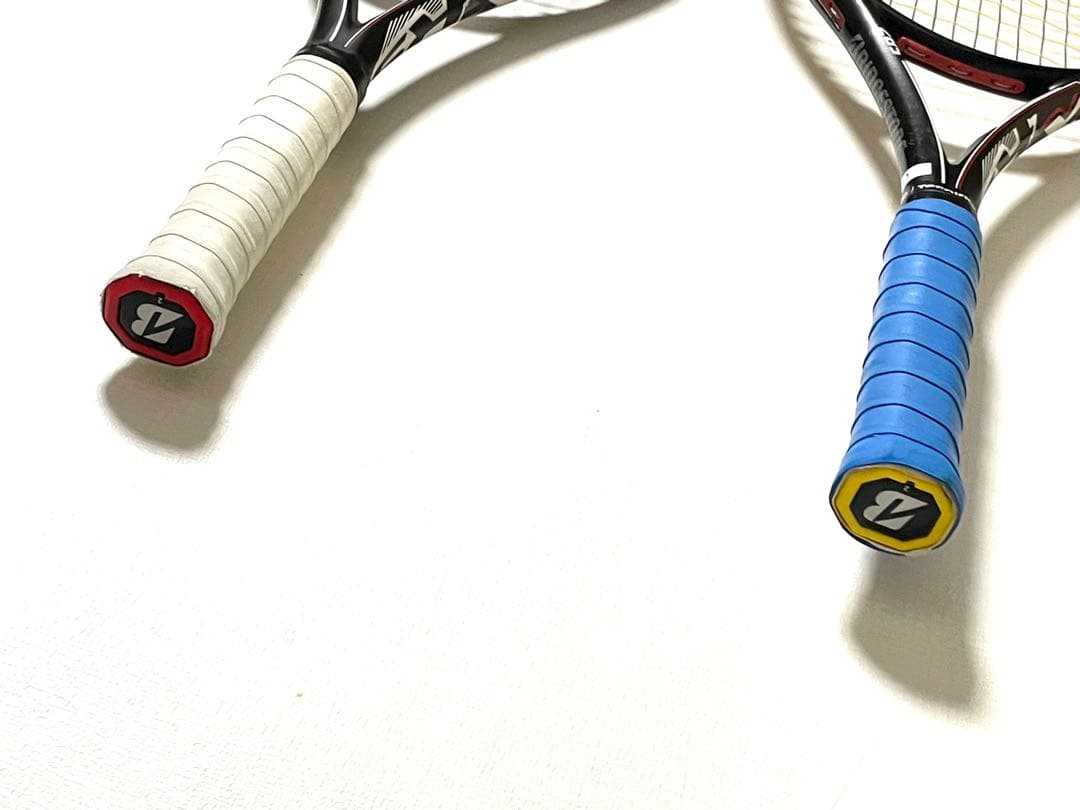 プリジストン RS-285 ノーマル+ロング テニスラケット 2本セットG2