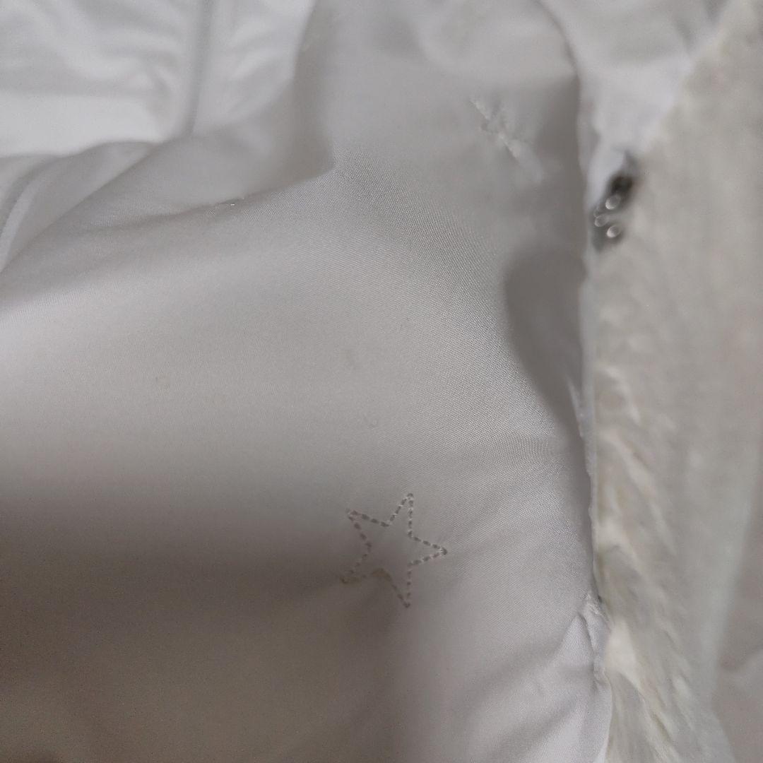 ダンスウィズドラゴン　アップリケ　ファー　ボア　フード付　異素材