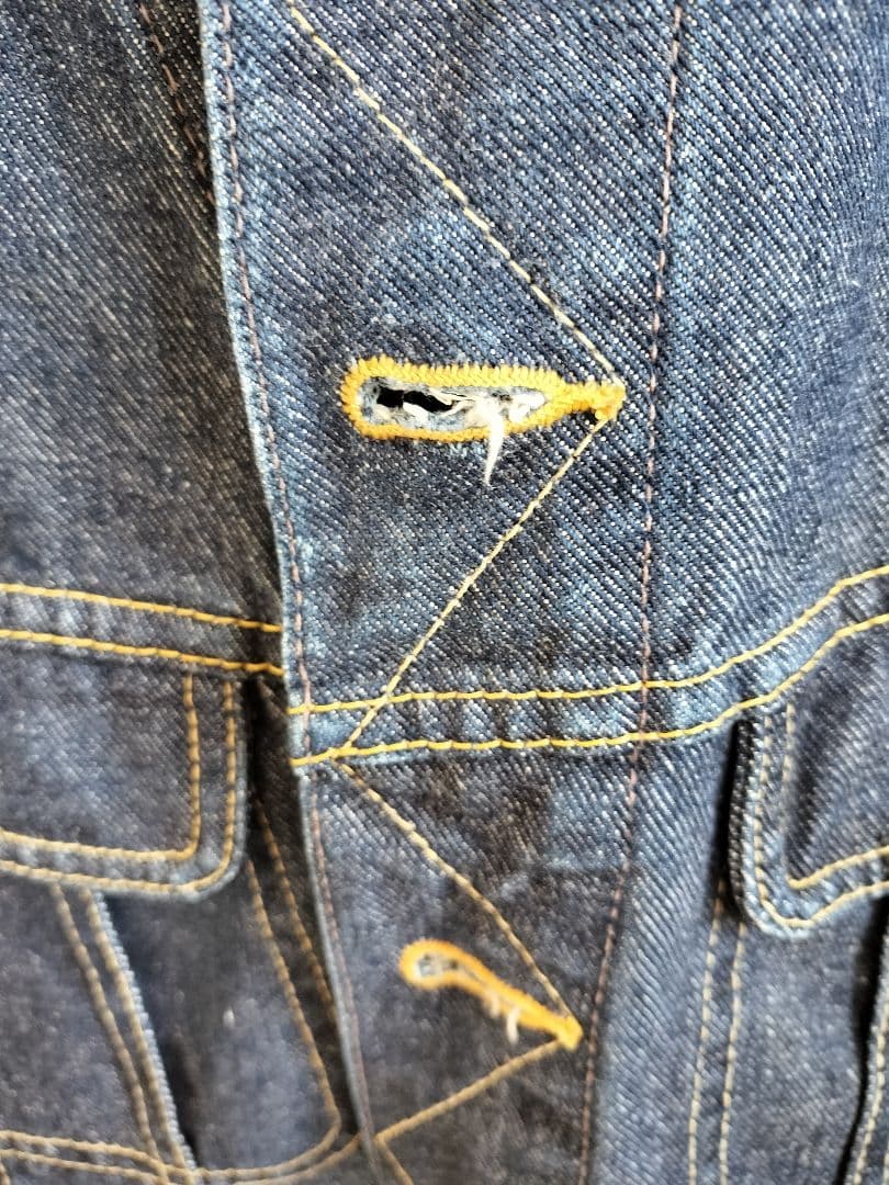Lee 101J_三角タグ_復刻_デニムジャケット _40_濃色