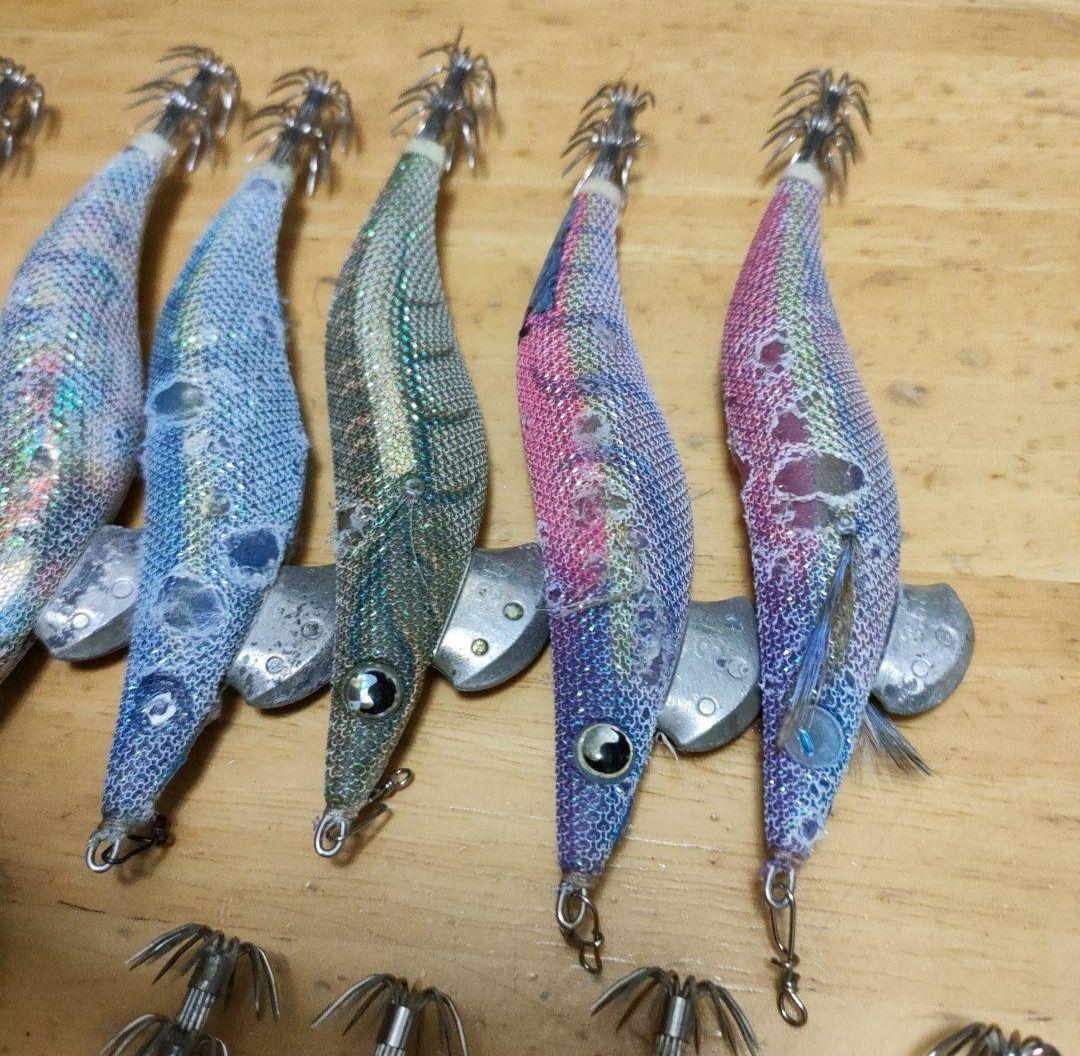 ヤマシタエギ王k9本　Qライブ7本　計16本