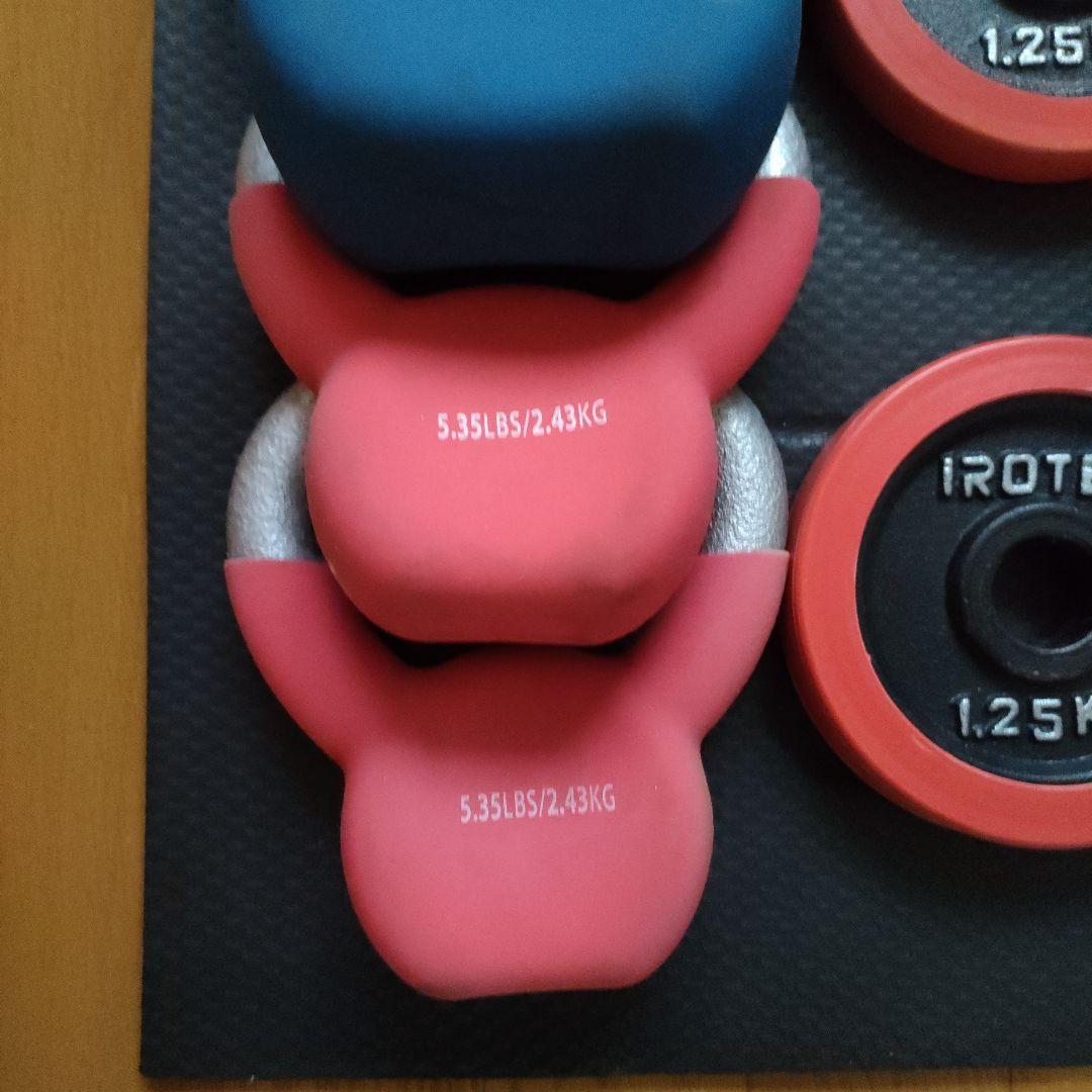 iROTEC ウェイトセット ダンベル・ケトルベル　総重量100kg以上　②