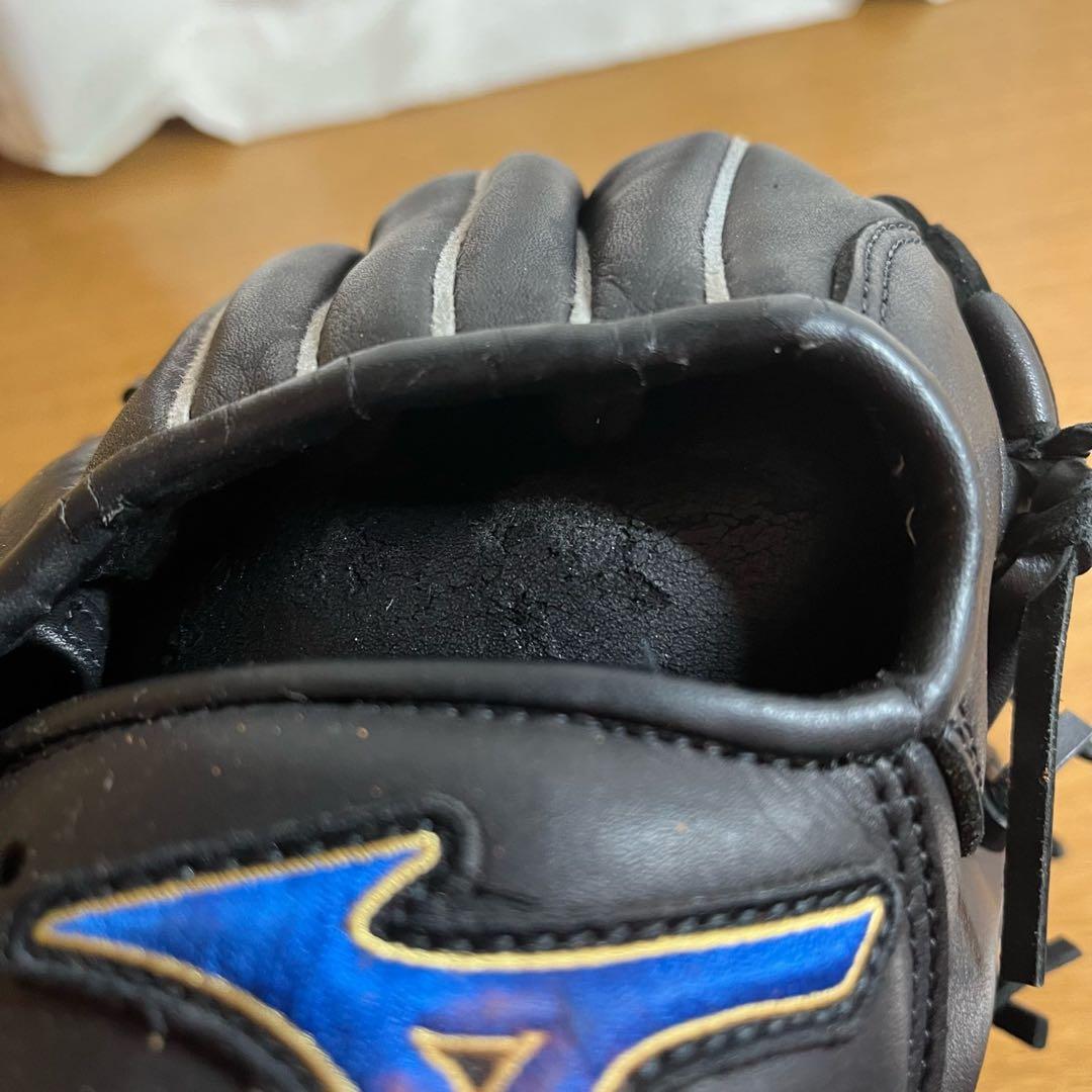 ミズノ 少年軟式 グローブ グラブ 内野用 美品 合皮劣化あり