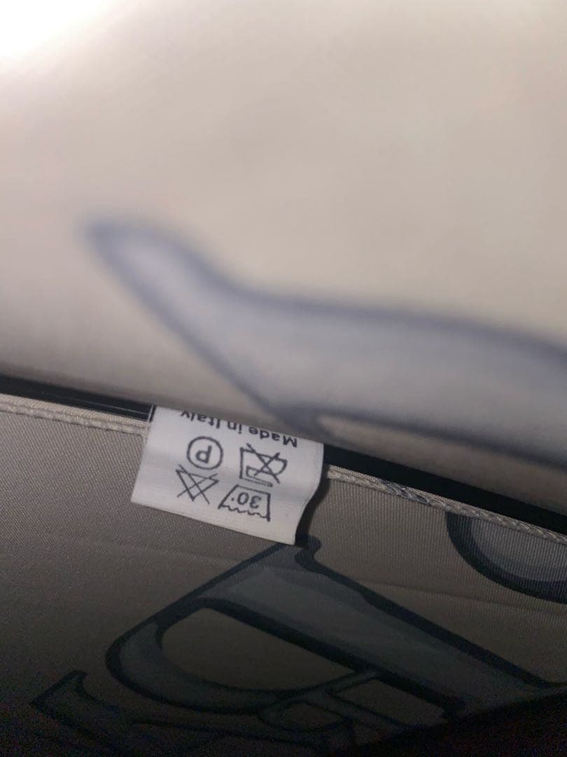 PRADA 長傘 ホワイト系・ブラウンLOGOプリント柄長さ92com