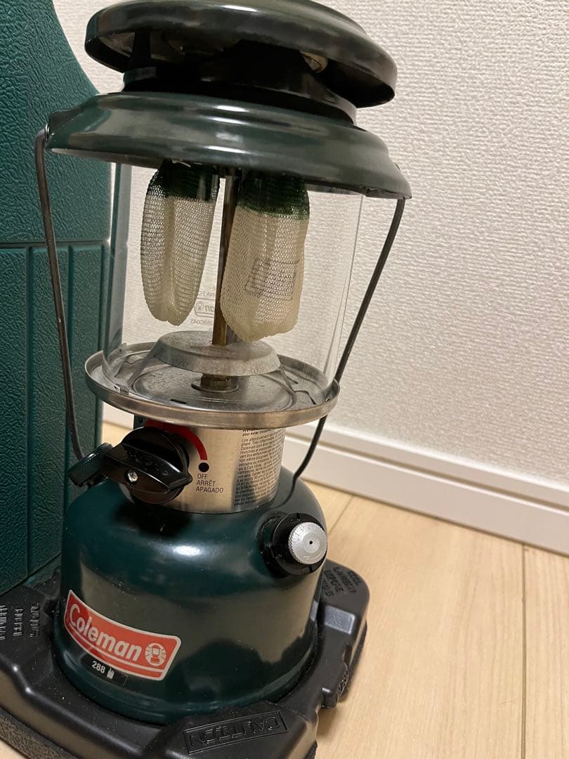 Coleman ツーマントルランタン ケース付き