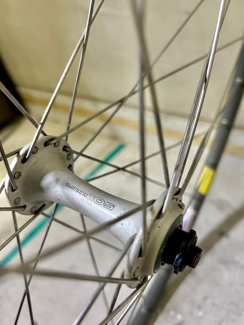 【Mavic/マビック前輪ホイール】GP4チューブラー重量0.85kg