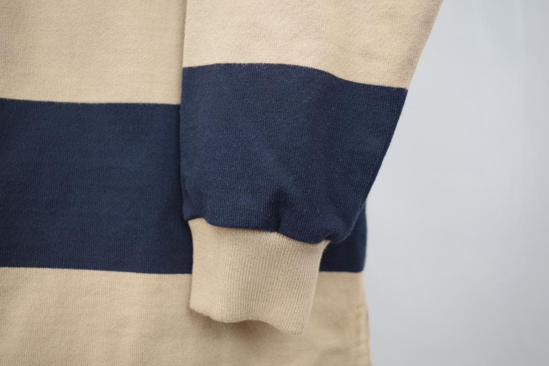 canterbury ストライプデザイン ラガーシャツ❁0112