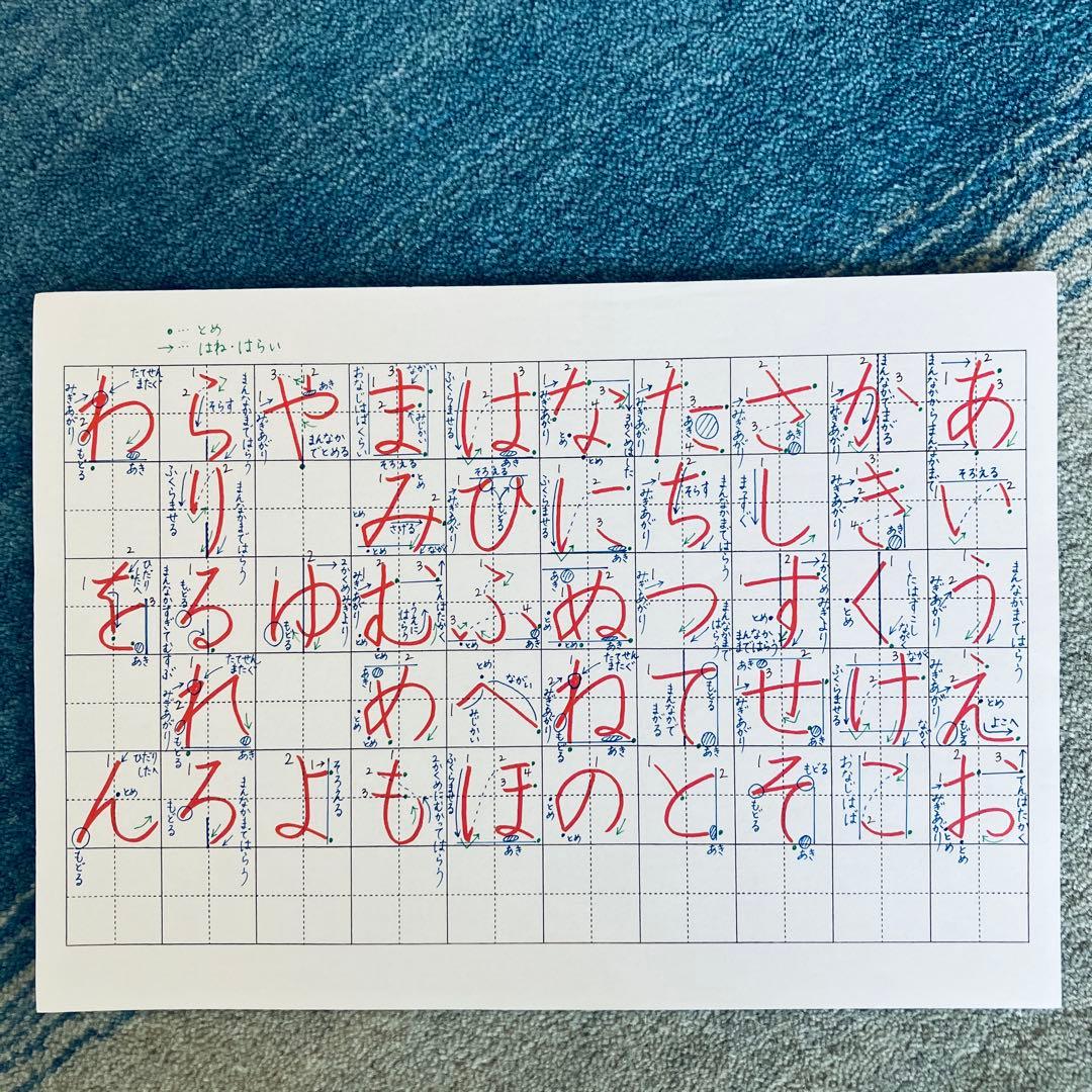 【新学期】全部セット1～4年漢字ひらがな・カタカナ等⭐️紅福のお手本プリント⭐️