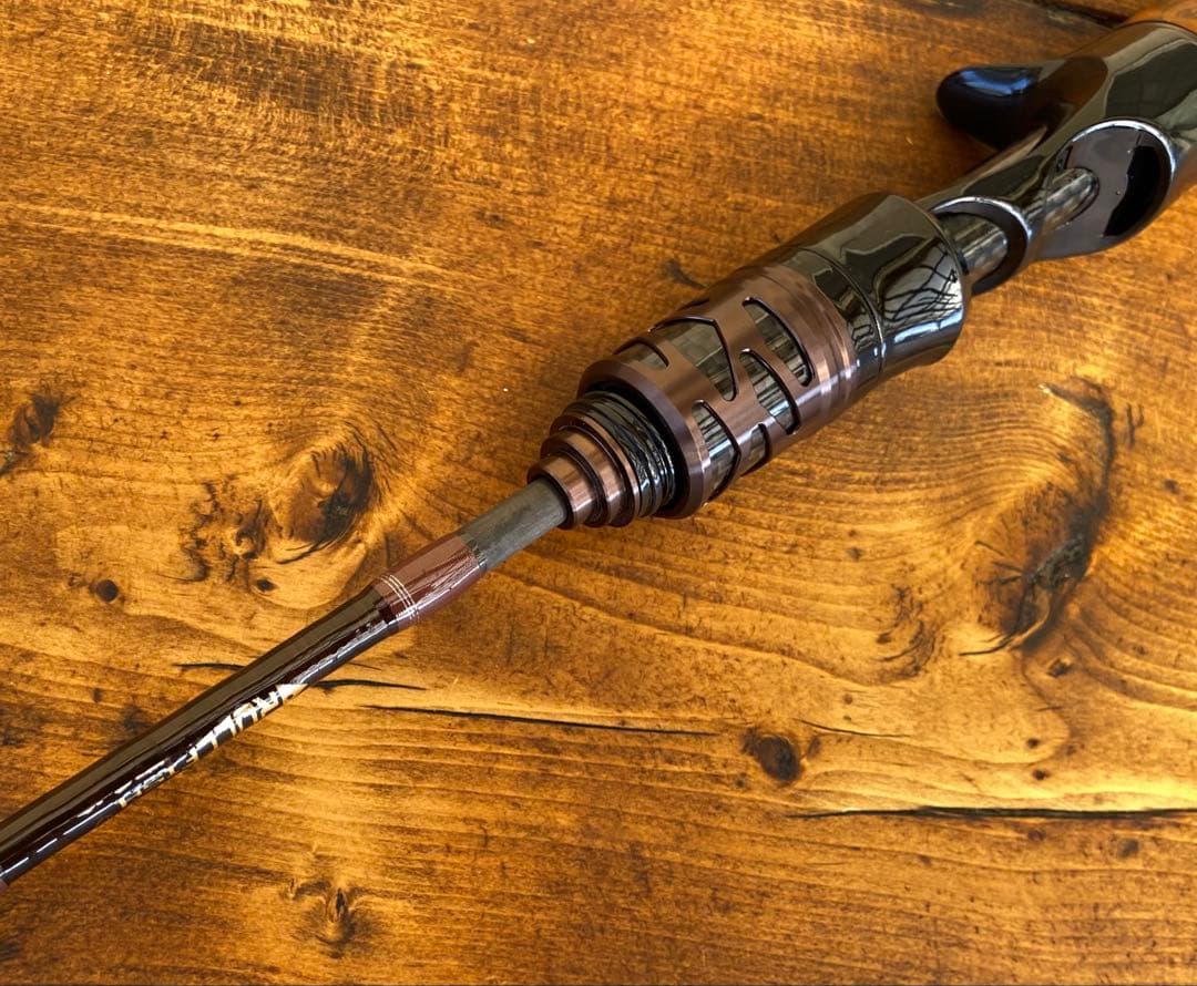 トラウトロッド　4ft6inch 2ピースベイトロッド　ウッドグリップ　渓流釣り