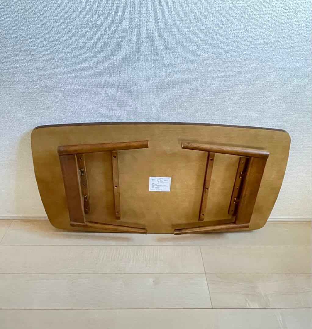 東谷　AZUMAYA 折りたたみ　ローテーブル　長方形テーブル　コンパクト収納