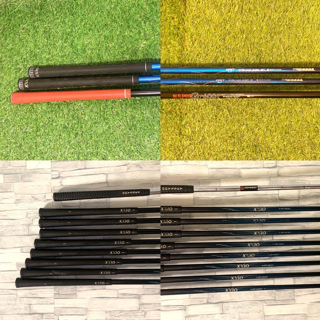 ゼクシオバッグ付 XXIO10 高級パター,UT付 本格メンズゴルフクラブセット
