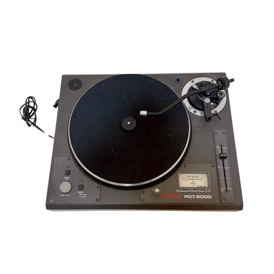 Vestax PDT-5000 ターンテーブル 本体 通電確認のみ