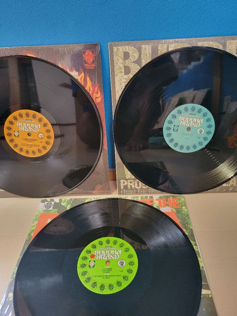 BUDDHA BRAND レコード 3枚セット