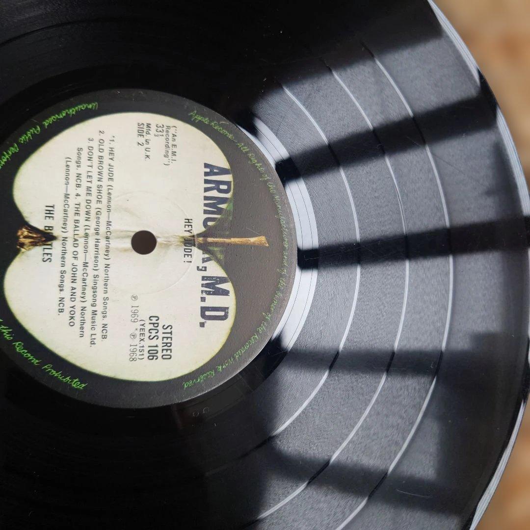 UK1st輸出盤The Beatles Hey Jude