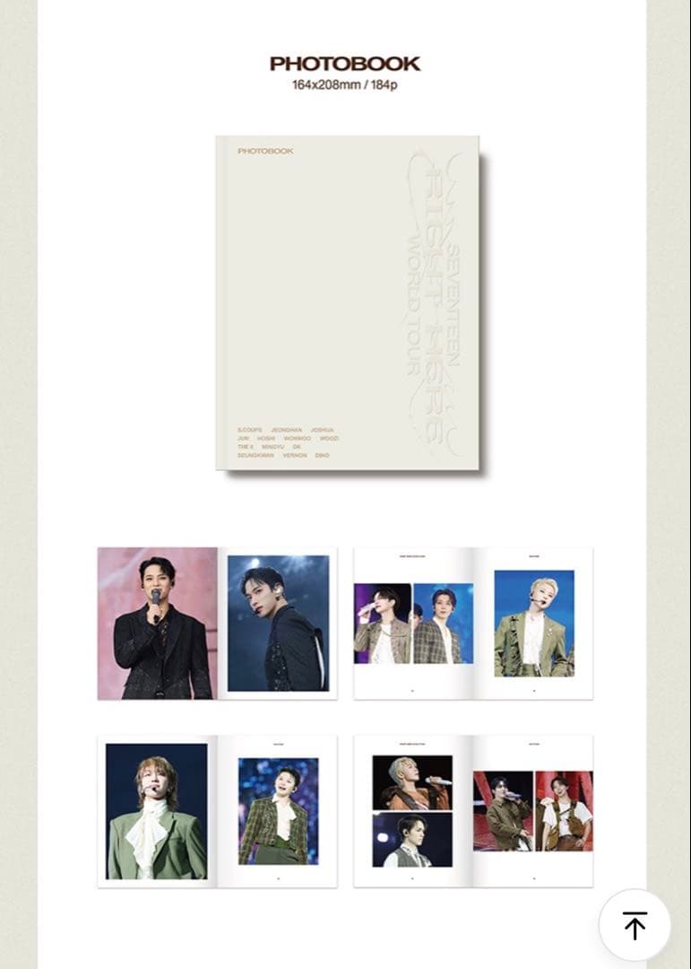 ミュージック SEVENTEEN RIGHT HERE WORLD TOUR