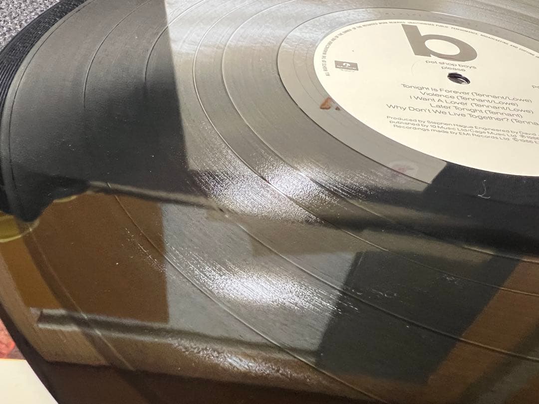 Pet Shop Boys Please 1986 英国盤 LP洋楽　オリジナル