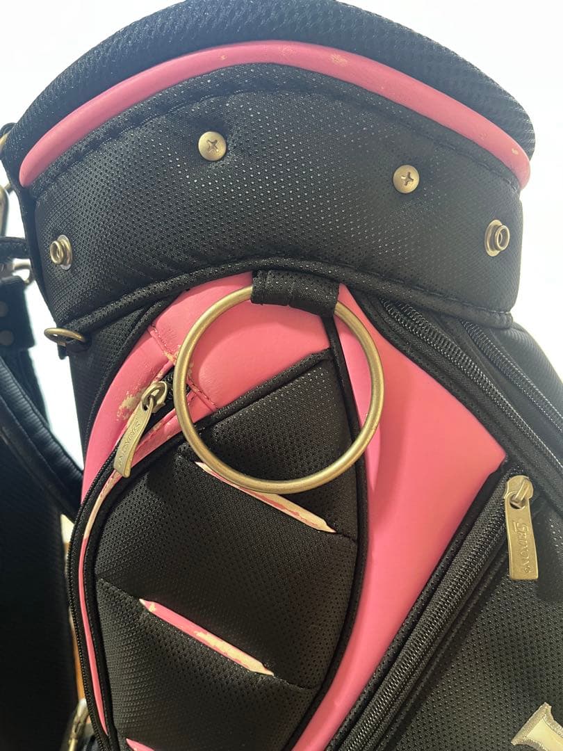 Srixon 黒/ピンク キャディバッグ