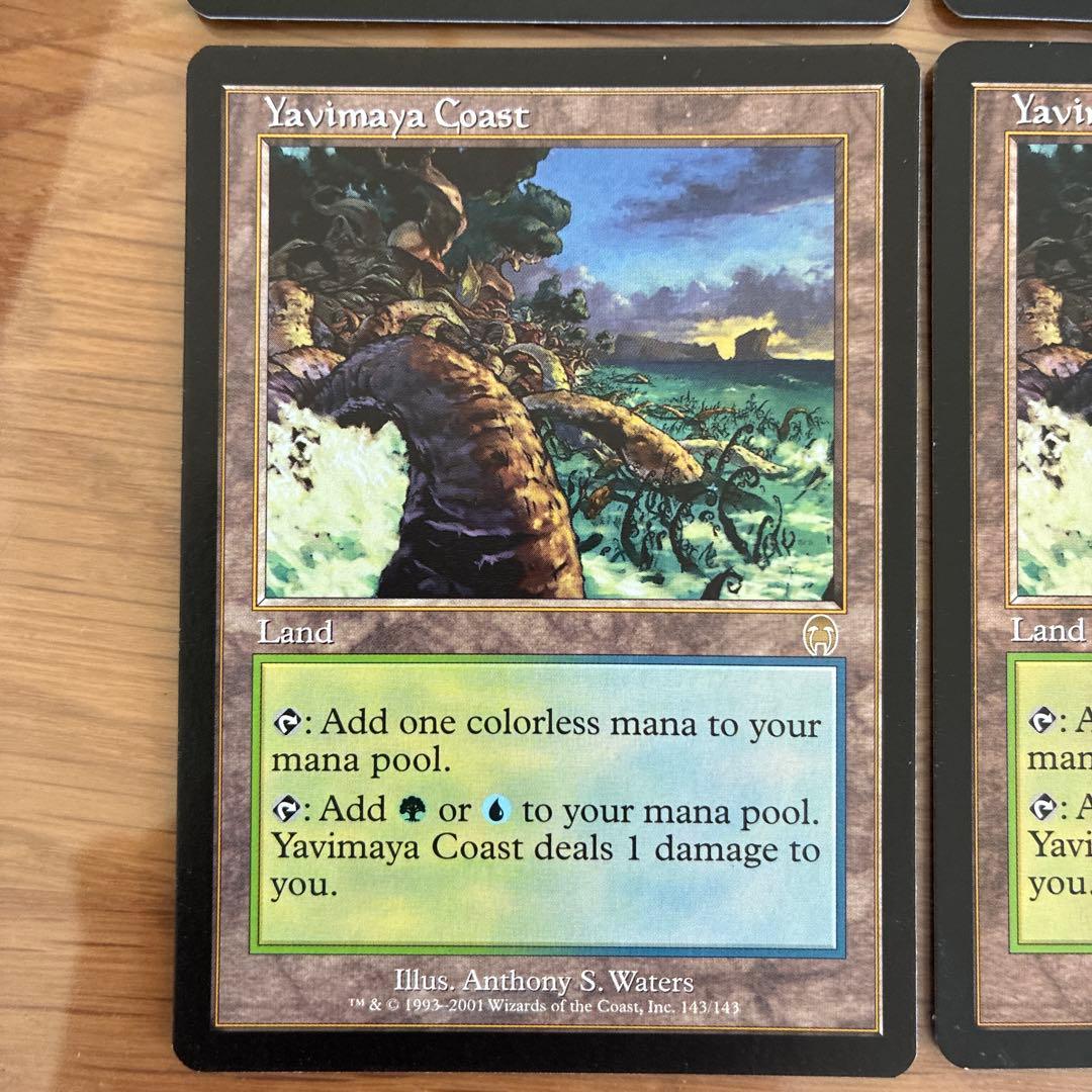 ヤヴィマヤの沿岸 Yavimaya Coast 英語4枚 APC MTG