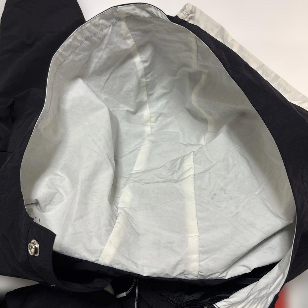 マルボンゴルフ風 アノラックパーカー ハーフジップ ブラック XL