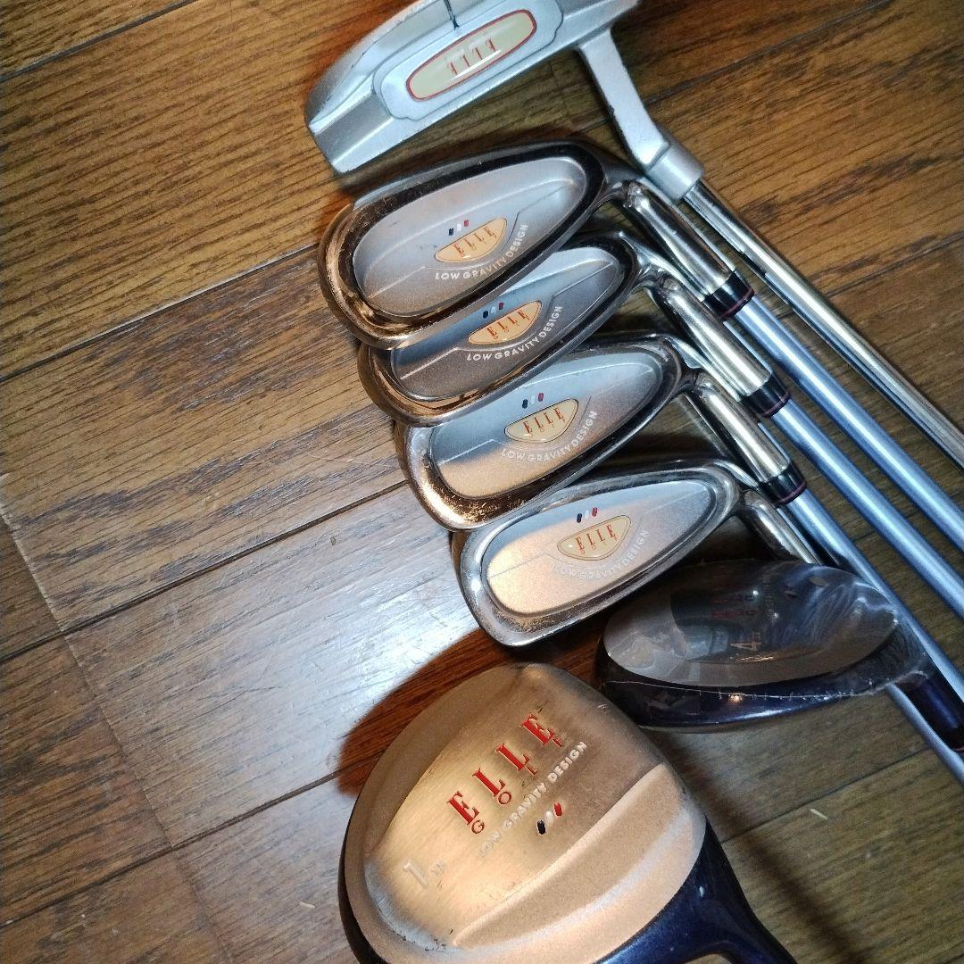 レディースゴルフクラブセット ELLE Golf 7本セット