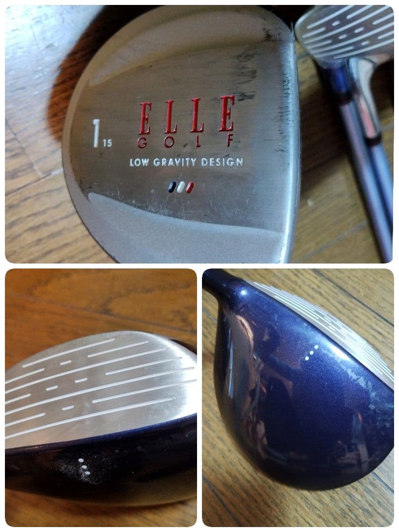 レディースゴルフクラブセット ELLE Golf 7本セット