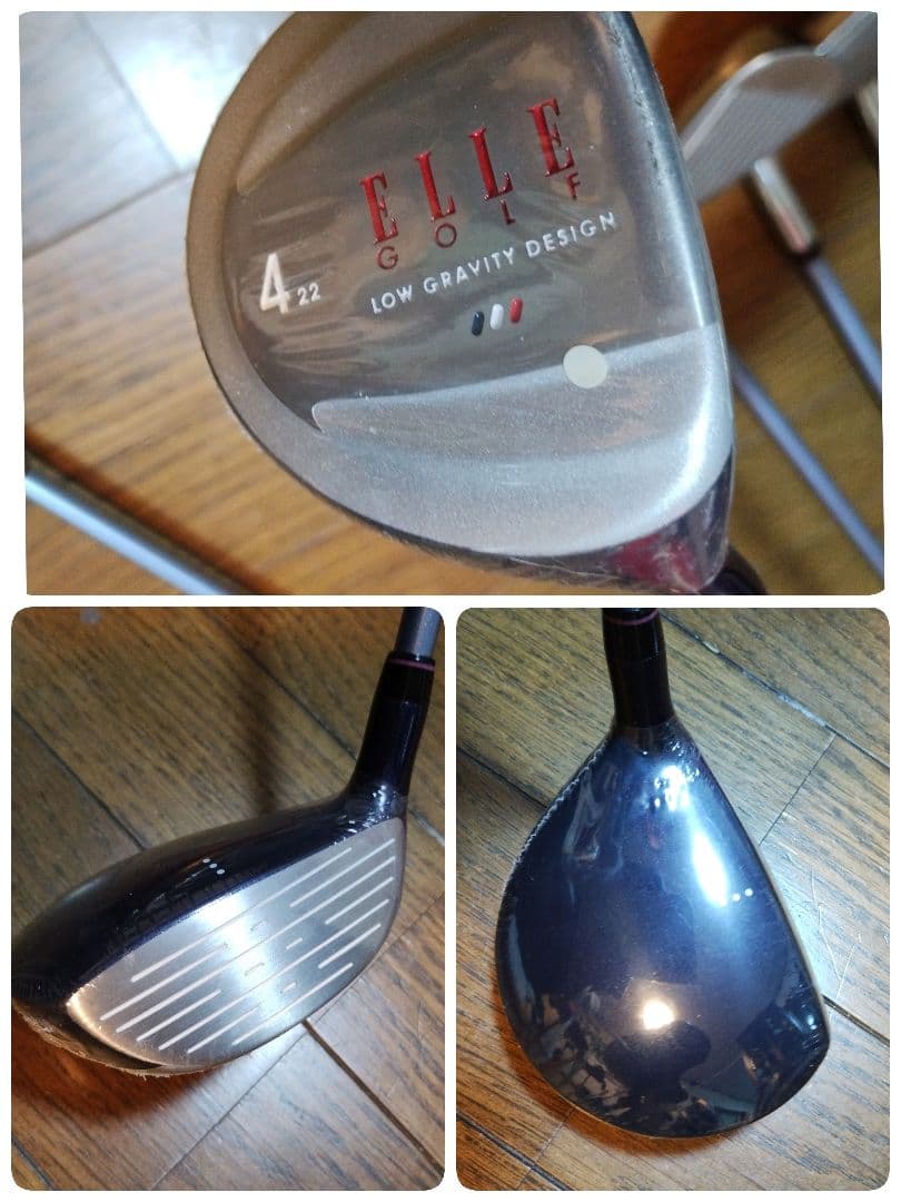 レディースゴルフクラブセット ELLE Golf 7本セット