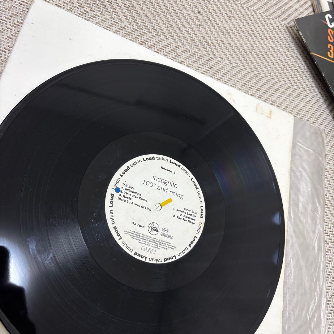 incognito 100° and Rising レコード