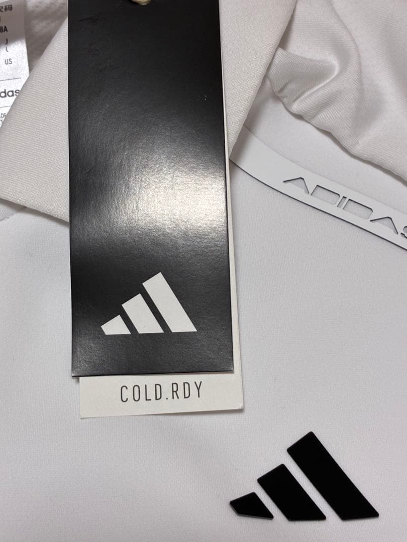 新品！アディダスゴルフ 春秋セットアップ 保温長袖ポロ×ネイビープリーツスカート