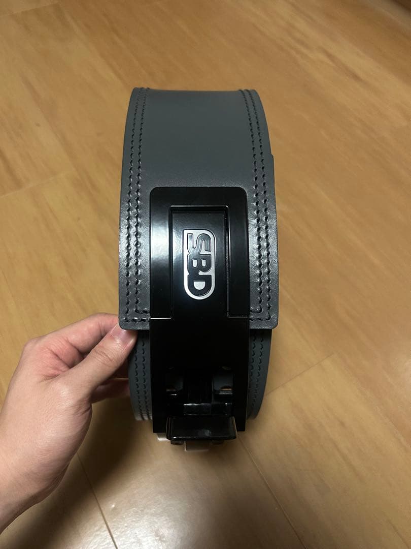 【SBD】Forge パワーリフティングベルト13mmグレー Mサイズ