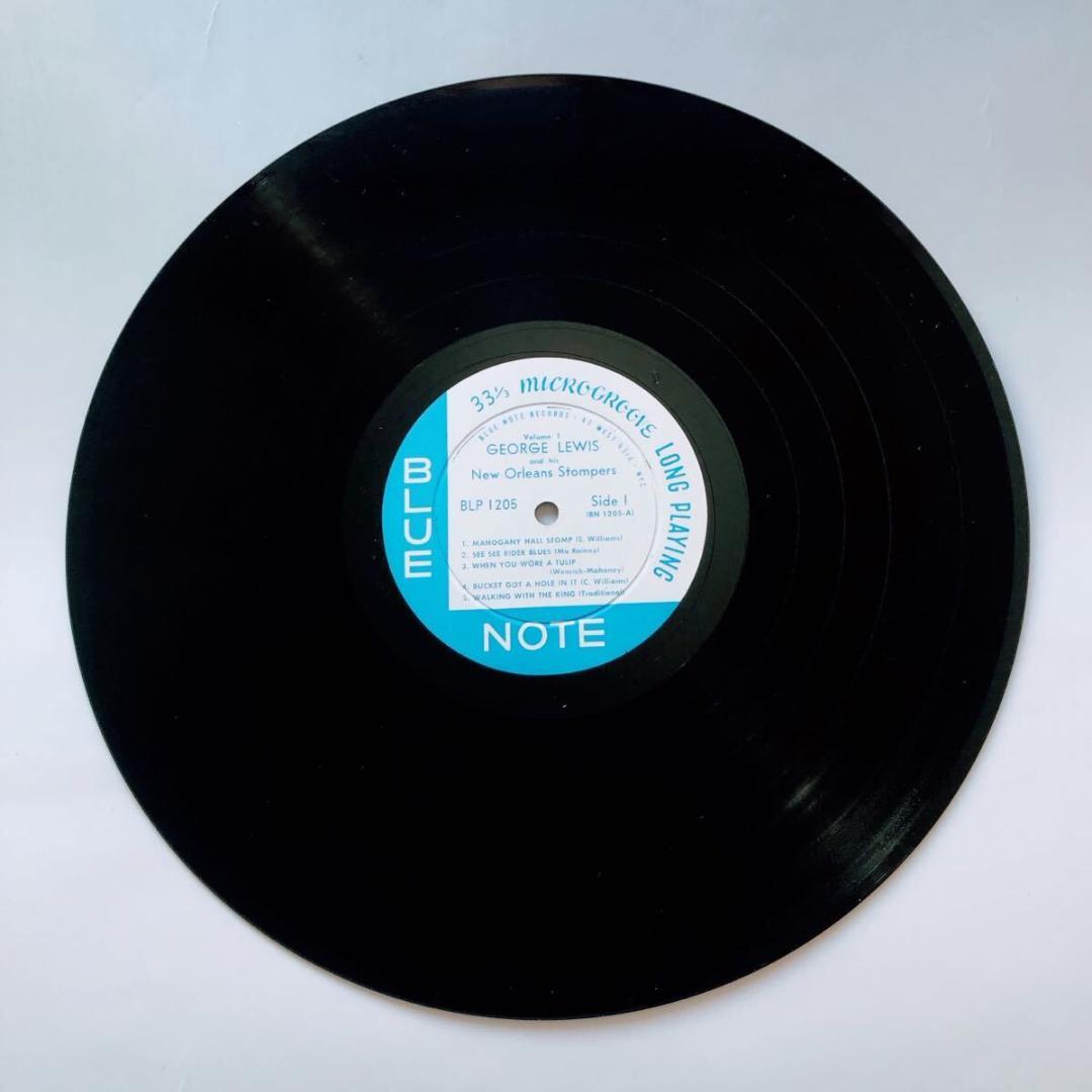 #3840【希少名盤】ジョージ・ルイス LPレコード ジャズ BLP 1205