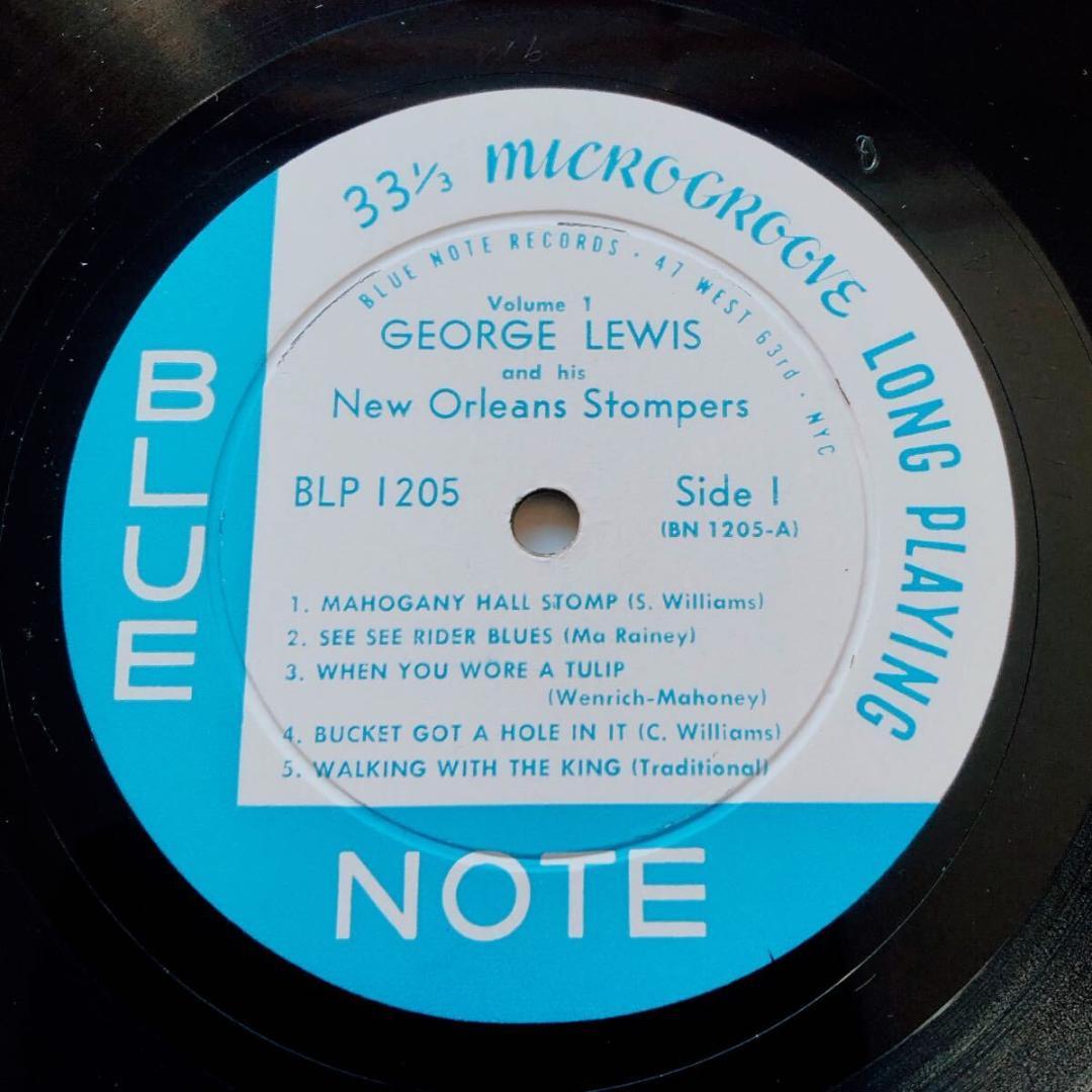 #3840【希少名盤】ジョージ・ルイス LPレコード ジャズ BLP 1205