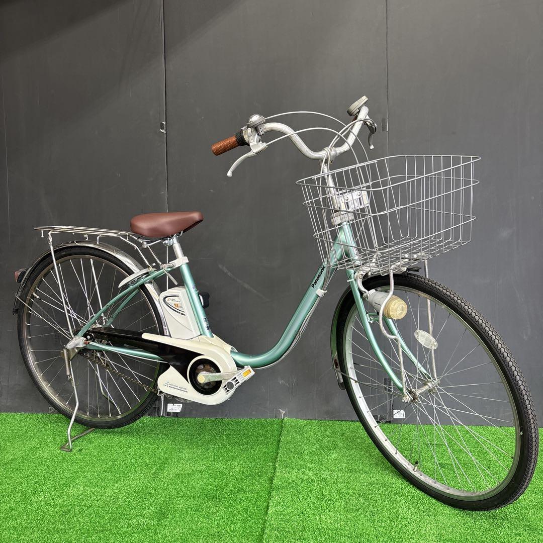 電動自転車 Panasonic Lithium vivi グリーン　42★