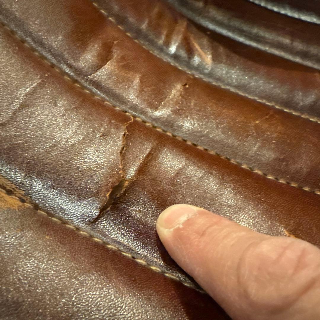 クラッシュゲート　本革　レザー チェア 一脚のみ