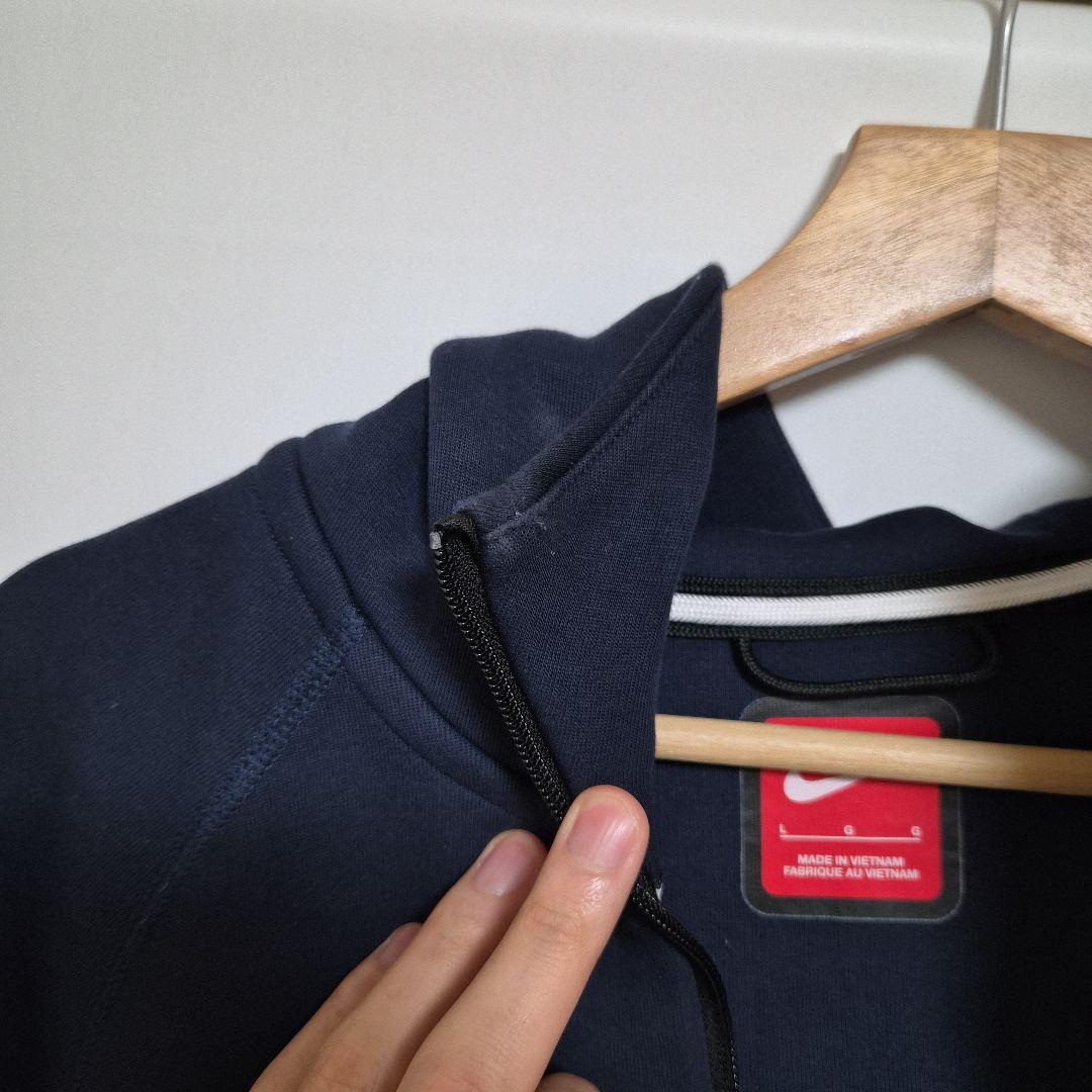 chelsea 24-25 テックフリース セットアップ ネイビー×ゴールド